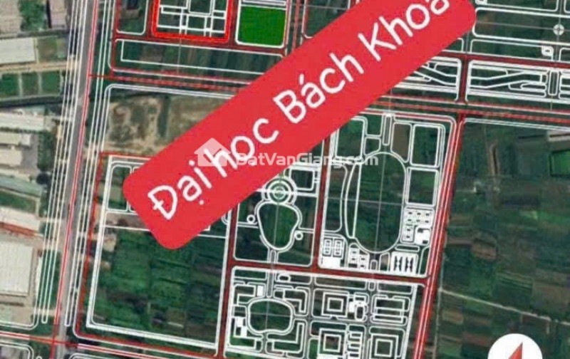 Bán đất Văn Giang Hưng Yên, 59,6m² gần cổng phụ Đại học Bách Khoa CS2 tại Sở Đông, Nghĩa Trụ